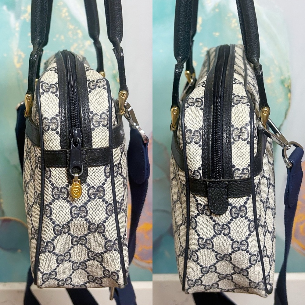 Authentic Gucci Vintage Supreme Monogram Sherry Doctor style Bag - Picture 4 of 13